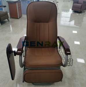 Chaise <span class=keywords><strong>de</strong></span> transfusion électrique luxueuse et confortable pour hôpital, réglable, pliable, avec panier et <span class=keywords><strong>table</strong></span> repas intégrée - Product Image 2
