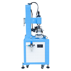 Máquina de Prensa de Calor Neumática Semiautomática H-TC200 de 220V para Grabado de Logotipos en Cuero y Estampado en Caliente de Botellas Planas - Product Image 1