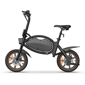 Bicicletta Elettrica con Telaio in Acciaio al Carbonio Leggero, Batteria al Litio 36V 350W, Motore Posteriore, Freni a Disco Anteriori/Posteriori, Ruote da 14 Pollici, <span class=keywords><strong>25</strong></span> - Product Image 1
