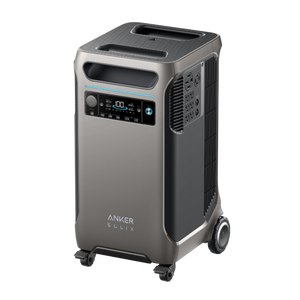 สถานีไฟฟ้าพกพา Anker SOLIX F3800 ความจุ 3840 วัตต์ชั่วโมง กำลังไฟ 6000 วัตต์ พร้อมตัวควบคุม MPPT แบตเตอรี่ลิเธียมไอออน แผงโซลาร์เซลล์ ไฟฉาย จ่ายไฟฉุกเฉิน คลื่นไซน์บริสุทธิ์ - Product Image 5