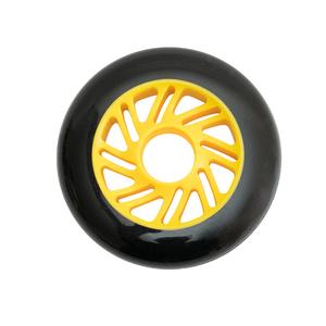 Nhựa ngoài trời PU 50mm 60mm 64mm nhấp nháy Con lăn hành lý bánh xe cho túi hành lý - Product Image 1