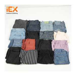 เสื้อผ้ามือสองสไตล์นักออกแบบแฟชั่น กางเกงยีนส์ผู้ชาย เกรด A เสื้อผ้าหรูมือสองจากอังกฤษ เสื้อผ้าดีไซเนอร์มือสอง - Product Image 2