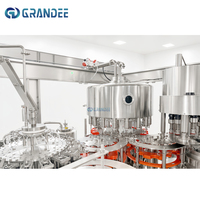 Machine de remplissage automatique de liquides, machine de remplissage de vinaigre à rinçage sous vide, 8000 BPH, en acier inoxydable SUS316
