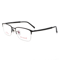 Vente en gros de lunettes à monture carrée en titane de haute qualité pour hommes Vogue Design Lunettes de vue