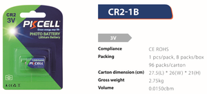 <span class=keywords><strong>Prix</strong></span> d'usine 3.0v 1500mah Batterie au lithium primaire GPS Tracker CR123A Appareils ménagers Télécommande - Product Image 6