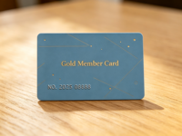 Carte de membre personnalisée en PVC 13,56 MHz avec numéro en relief, texte estampé à chaud, carte de fidélité VIP pour hôtel, spa, commerce de détail