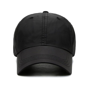 Tùy Chỉnh Thêu 6 Bảng Điều Chỉnh Unisex Đen Nylon Dây Đeo Thể Thao Nhanh Chóng Khô Thoáng Khí Có Thể Điều Chỉnh Mưa Cap Ngoài Trời Đi Bộ Đường Dài Không Thấm Nước Hat - Product Image 2