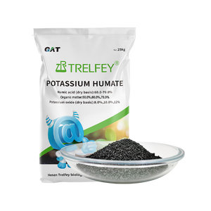 Cristales de Humato de Potasio de Alta Pureza, Fertilizante Orgánico Soluble en Agua <span class=keywords><strong>para</strong></span> el Acondicionamiento del Suelo y Pulverización <span class=keywords><strong>Foliar</strong></span> en Árboles <span class=keywords><strong>Frutales</strong></span> - Product Image 3