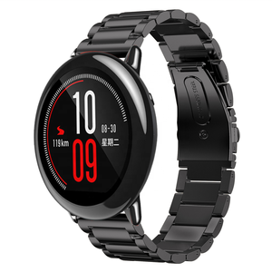 Correa de Reloj SOMEG de Lujo Deportiva de Acero Inoxidable de 22 mm con Cierre de Mariposa para Reloj Inteligente GTR - Product Image 2