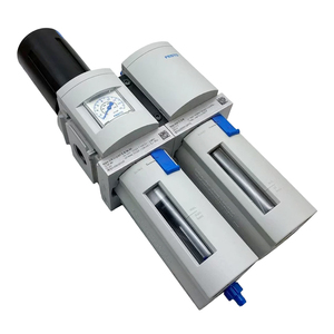ชุดอุปกรณ์เตรียมลม FESTO MSB6 รุ่นดั้งเดิม ประกอบด้วยตัวกรอง ตัวควบคุมแรงดัน และตัวหล่อลื่น สำหรับระบบอัตโนมัติแบบนิวเมติก - Product Image 3