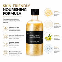 Gel Douche Hydratant SILU au Lait, Mousse Riche et Crémeuse, Fabricant de Soins Corporels en Marque Blanche