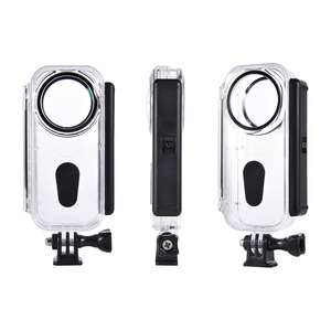 YEAH carcasa impermeable funda protectora de buceo para Insta360 <span class=keywords><strong>One</strong></span> <span class=keywords><strong>X</strong></span> <span class=keywords><strong>Insta</strong></span> <span class=keywords><strong>360</strong></span> OneX accesorios de Cámara de Acción - Product Image 1