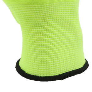 قفازات عمل ENTE SAFETY متعددة الأغراض بلون أخضر فاتح مخصصة، محبوكة بدون درزات، مطلية بالمطاط اللاتكس المانع للانزلاق - Product Image 6