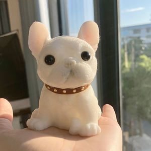ของเล่นสุนัขพลาสติกน่ารัก วาดลายด้วยมือ ขนาดเล็ก น้ำหนักเบา ของเล่นบีบคลายเครียด ของขวัญวันเกิด/วันอีสเตอร์สำหรับเด็ก - Product Image 1