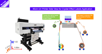 Wit-colour Multicolor 60cm Uv DTF Printer 60cm Film Sticker Printer Machine