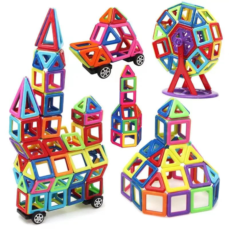 La mini pieza magnética DIY para niños se puede combinar con juguetes, juego de bloques de construcción educativos 3D, juguete de bloques de construcción de azulejos