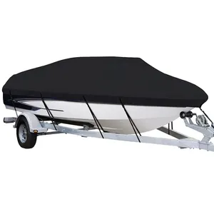 Waterproof Outdoor Cover Waterproof Motorcycle Tent Boat Covers Heavy Duty Uv Resistant Trailerable Boat Canoe Covering