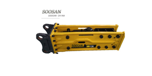 Yantai para Martillo Hidráulico <span class=keywords><strong>Soosan</strong></span> <span class=keywords><strong>SB130</strong></span>, Diámetro de Herramienta de 165 mm, Tipo Lateral/Superior/Silencioso para Excavadoras, Componente Principal del Motor - Product Image 6