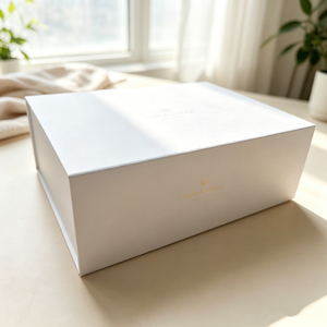 Custom Printed Luxury Magnetic Gift <b>Box</b>, <b>Foldable</b> White Rigid Paper <b>Box</b> for Cosmetics, Jewelry & Apparel Packaging - Product Image 4