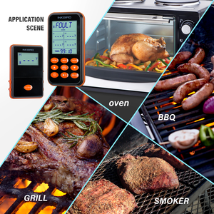Thermomètre numérique <span class=keywords><strong>sans</strong></span> <span class=keywords><strong>fil</strong></span> étanche Inkbird IRF-4S avec écran LED et 2 sondes - Product Image 5