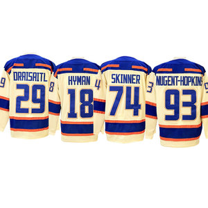 2025 नई शीर्ष सिलाई आइस हॉकी जर्सी के 97 एमबीडीविद 29 इसेट 93 नुगेंट-हॉकिन्स 74 स्किनर - Product Image 4