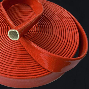 Tubo de Aislamiento Trenzado de Fibra de Vidrio para Mangueras Hidráulicas, Protección de Cables Eléctricos, Funda de Silicona Resistente al Fuego - Product Image 6