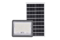 Projecteur LED solaire COB 400W IP65 avec télécommande pour jardin et cour, garantie de 2 ans