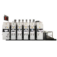 Machine d'impression flexographique à transfert sous vide entièrement automatique pour carton ondulé à 3/5/7 couches