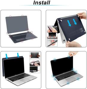 Funda rígida de plástico para ordenador portátil, carcasa de mármol rosa para <span class=keywords><strong>Macbook</strong></span> 2020 - Product Image 2