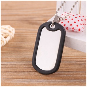 Collier avec pendentif en métal Chengxiang, plaque vierge à graver, cadeau personnalisé, bijoux, cadeau d'anniversaire - Product Image 3