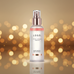 Spray Sérum <span class=keywords><strong>Vital</strong></span> de Trufa Blanca de Marca Privada, Vegano, Cuidado de la Piel Coreano, Bruma Facial Hidratante, Sérum Iluminador para Piel Sensible y Enrojecida - Product Image 1