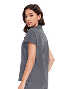 Custom/all'ingrosso elasticizzato poliestere Rayon Spandex medicali uniformi e abbigliamento da lavoro SPA - Product Image 4