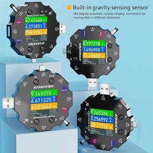 เครื่องทดสอบโปรโตคอลการชาร์จเร็ว Tuya WiFi ACD15P เครื่องวัดแรงดันและกระแสไฟฟ้า USB แบบ Type C PD สำหรับเครื่องชาร์จมือถือ พร้อมคุณสมบัติที่ปรับเปลี่ยนได้ - Product Image 4