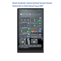 Pantalla de Control Doméstico Inteligente Android de 8 Pulgadas, Panel Todo en Uno para Hogar Inteligente, Aplicación Tuya, Zigbee Gateway Integrado