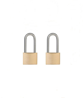 Cadenas extérieur résistant aux intempéries, manille en acier, corps en laiton massif, serrure à longue manille antirouille de qualité marine pour le stockage des hangars