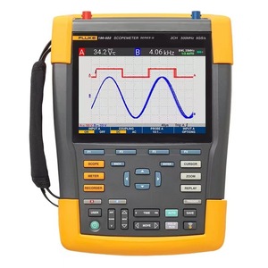 ออสซิลโลสโคปแบบพกพา Fluke 190 ซีรีส์ แบบสองช่องสัญญาณ 5GS/s เครื่องวัดดิจิตอล - Product Image 2