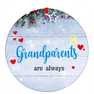 Custom Luxury <strong>Ceramic</strong> Christmas Ornaments-Newlywed First Christmas Hanging <strong>Bauble</strong> with Custom Logo Waterproof Shatterproof Gift - Product Image 5