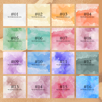 CHAORY Soak Off Gel Vernis à Ongles Blossom Ink Gel pour aquarelle solide nail art peinture gel