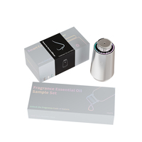 Diffuseur d'arômes mini rechargeable sans eau pour la maison et la voiture, anti-fuite, en aluminium, à piles