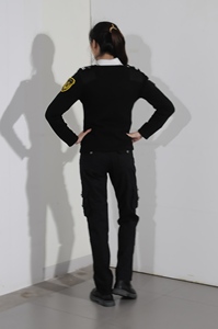 Venta caliente muestras de ropa personalizar conjunto de uniforme de seguridad Protector de algodón azul personalizado para hombres 100% uniforme de algodón - Product Image 6