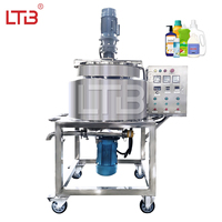 Machine professionnelle entièrement automatisée pour le mélange de gel désinfectant pour les mains, machine de fabrication de savon liquide, réservoir de mélange pour produits chimiques et shampooings