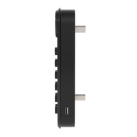 Serrure d'armoire de casier électronique RFID avec clavier numérique et WiFi pour usage domestique-Prend en charge la clé de carte et la porte en verre en bois/aluminium