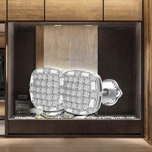 Pendientes de Plata de Ley 925 J&C con Diseño Geométrico para Hombres y Mujeres, Regalos para Fiestas - Product Image 3