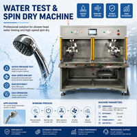 Máquina Procesadora de Accesorios de Baño, Secadora Centrífuga Automática para Deshidratar Cabezales de Ducha, para Producción en Masa
