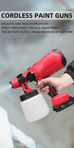 Pistola a Spruzzo Elettrica ad Alta Pressione da 1000ml con Due Batterie al Litio da 10 Celle e Caricatore Europeo - Product Image 5