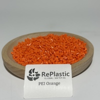 Granulés d'orange en polyétherimide (PEI) : 170 ° C/V-0 ignifuge, pour l'aviation, le secteur médical et le moulage par injection électronique.