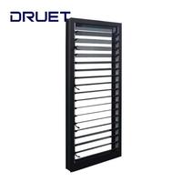 Fenêtre de volet roulant en aluminium résistant aux ouragans