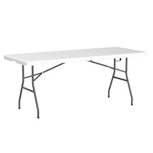 Mesa Plegable de Plástico para Exteriores, Muebles Modernos para Exteriores, Mesa Plegable de Plástico HDPE, Mesa Rectangular Plegable - Product Image 2