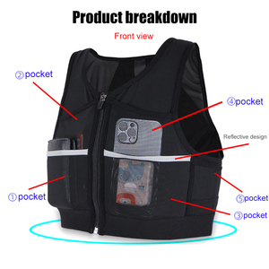 <b>Vest</b> Bag Super Breathability Large Capacity <b>Reflective</b> Men Women Ultralight <b>Running</b> <b>Vest</b> Pack for <b>Running</b> - Product Image 5