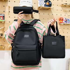 New hot-selling cross-body <b>bag</b> Korean L capacity weight reduction <b>college</b>/university students' <b>bag</b> minimalist style backpack - Product Image 5